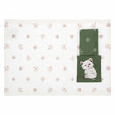 Tovaglietta con tasca e tovagliolo Inverno Incantato