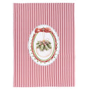 Strofinaccio Magic Noel con pallina di Natale in cotone 50 x 70 cm