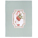 Strofinaccio Magic Noel con calza dei regali in cotone 50 x 70 cm