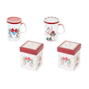 Assortimento tazza con coperchio in porcellana con scatola – La giostra di Amelie