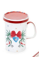 Assortimento tazza con coperchio in porcellana con scatola – La giostra di Amelie