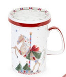 Assortimento tazza con coperchio in porcellana con scatola – La giostra di Amelie