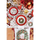 Set da 18 piatti in porcellana con scatola – Storia di Natale