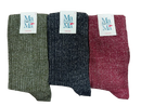 Tris calzini donna caldo cotone gambaletto