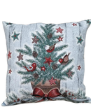 Cuscino arredo stella di natale