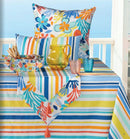 Runner a punta double face FANTASIA TAHITI