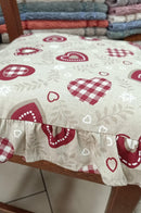 Cuscino sedia con volant Love