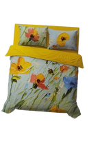 Completo lenzuola copriletto Monet