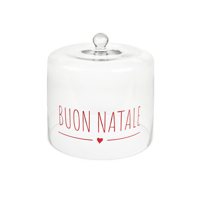 Campana vetro “buon natale” con scatola Home Christmas Edition