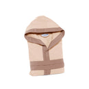 Accappatoio Con Cappuccio In Microfibra Tecno-Bicolor