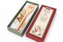 Strofinaccio con Mestolo in Scatola Regalo angelo rosso magic noel