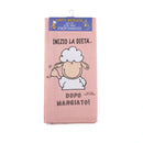 Coppia strofinacci Inizio la dieta