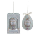 Uovo decorativo misura piccola Blanc Mariclò