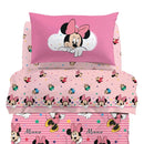 Completo Lenzuola Minnie Garden in Cotone