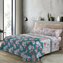 Trapuntino Copriletto Matrimoniale Imprimes In Raso Colore Sabine