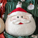 Cuscino Santa Claus Morbido Bianco 40cm