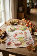 Promenade Canovaccio autunnale in cotone con castagne
