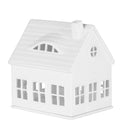 Portacandela in porcellana a forma di casa