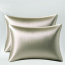 Set 2 Federe in Pura Seta di Bamboo CLARA