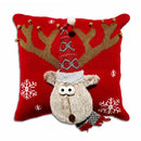 Federa cuscino Dinal Renna in rilievo 45 x 45