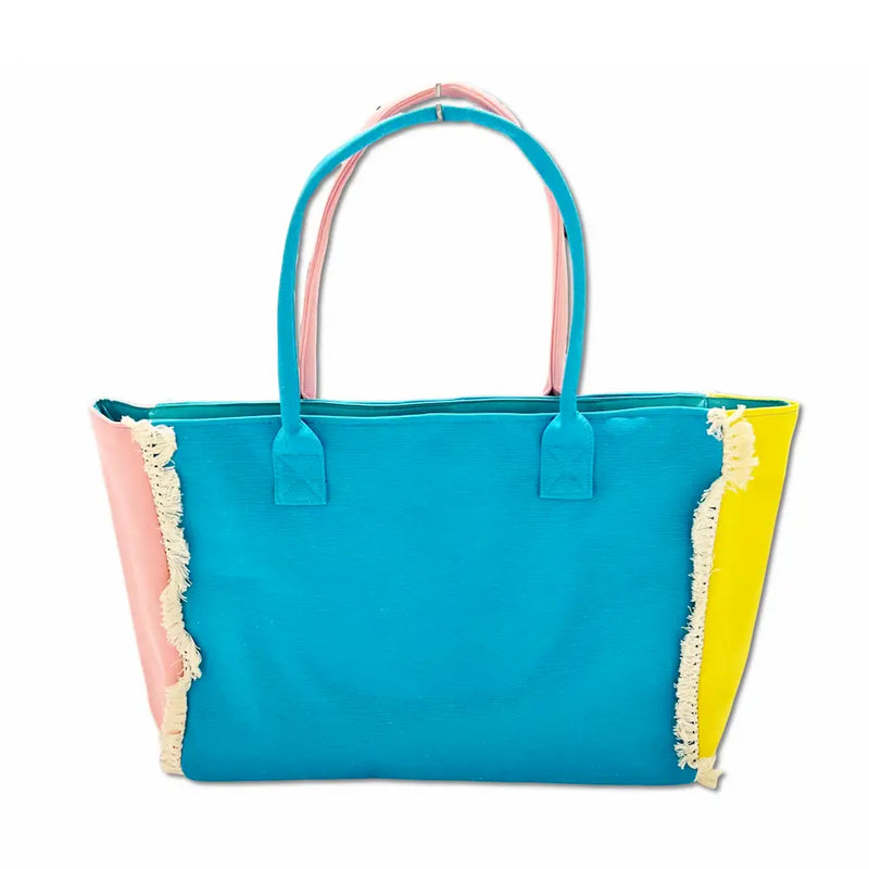 Borsa mare Sand Beach S&G multicolore blu