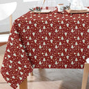 Tovaglia in scatola regalo Gretel Pinetti rossi