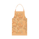 Grembiule In Cotone Geo Classic World Cm. 60X70 Unica Alviero Martini 1A Classe