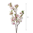 Ramo pesco fiorito 98 cm