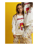Pigiama bambina admas peanuts