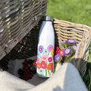 Borraccia Termica in Acciaio Inox – Fiori Colorati 500 ml