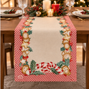 Runner Natalizio in Cotone 50 × 150 cm – Delicious Christmas