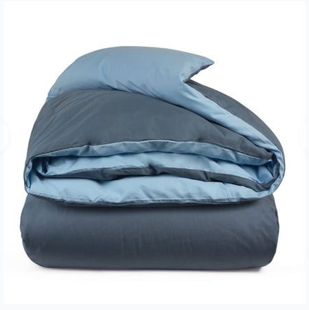 Sacco copripiumino bicolore Lara 2 posti