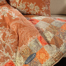 Plaid Scaldotto In Cotone Pettinato Berry