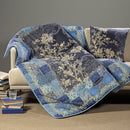 Plaid Scaldotto In Cotone Pettinato Berry