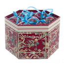 SCATOLA ESAGONALE CON 14 DECORI