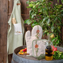 Set presina, guantone, grembiule con scatola Country Bloom