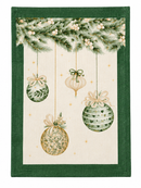 Strofinaccio Natalizio in Cotone – Collezione Silent Gold