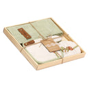 Set presina, guantone, grembiule con scatola Country Bloom