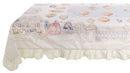 Tovaglia con gala Blanc Mariclò – Rococo Collection