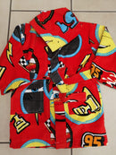 Accappatoio con Cappuccio Cars