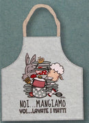 Grembiuli da cucina - Noi mangiamo, voi lavate i piatti