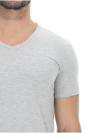 Maglietta mezza manica collo V FU5001